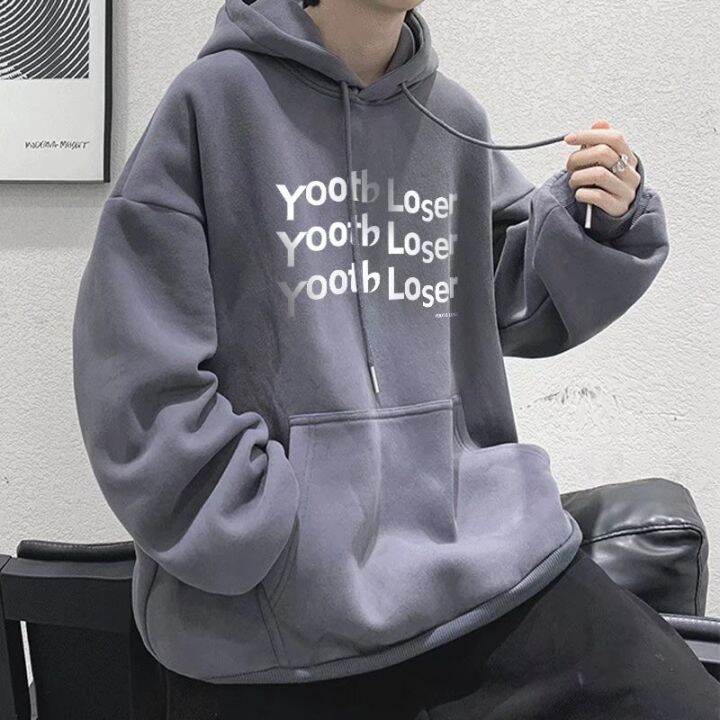 yii8yic-hoodie-m-8xl-เสื้อกันหนาวแขนยาวมีฮู้ดพิมพ์ลายตัวอักษรแฟชั่นสไตล์ฮ่องกงสําหรับผู้ชาย