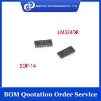 10-50 Buah LM324DR LM324 LM324DR2G LM324DT IC OPAMP GP 4 Sirkuit SOP-14