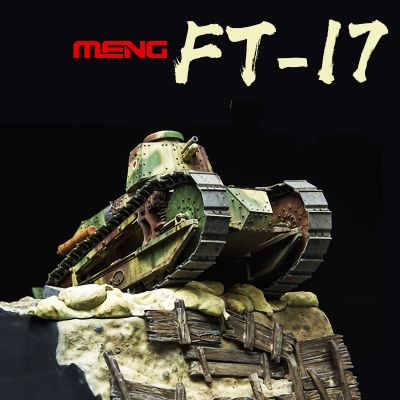 1:35 Scale Tank Assembly Model France FT-17 Light Tank (Riveted Turret Type) Military Tank Collection DIY TS-011