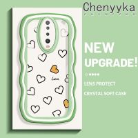 เคส Chenyyka สำหรับ Xiaomi POCO X2 POCO F2 Redmi เคส K30แฟชั่น Little Love Heart ดีไซน์ใหม่ขอบครีมนิ่มเคสโปร่งใสลายกล้องถ่ายรูปเคสมือถือป้องกันอ่อนโยนอย่างเรียบง่าย