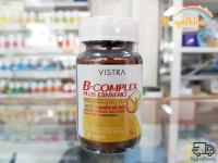 VISTRA B-Complex Plus Ginseng วิสทร้า วิตามินบีรวมผสมโสม 30 เม็ด