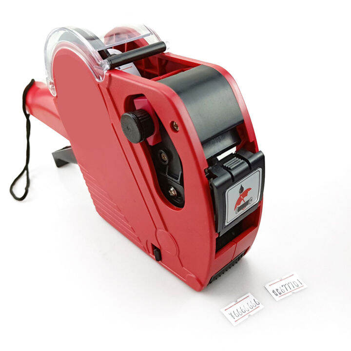 Price Tag Machine 8 Digits Handheld For Office Shopping Mall Manual