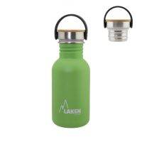 ขวดน้ำLaken Basic Steel Bottle 0.5L Bamboo And Stainless Steel Cap ขวดรุ่นใหม่ ที่มีความเบา ดูทันสมัย เหมาะกับกิจกรรมทั่วไป