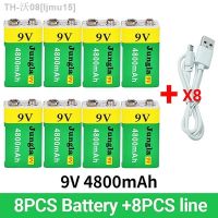 ljmu15 USB 9V 4800mAh lithium ion rechargeable battery mini multimeter microphone toys remote control KTV guitar mobile power wholesale