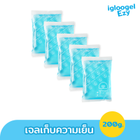 เจลเยนแพ็ค 5 ชิ้น ice pack igloogel Ezy 200g.