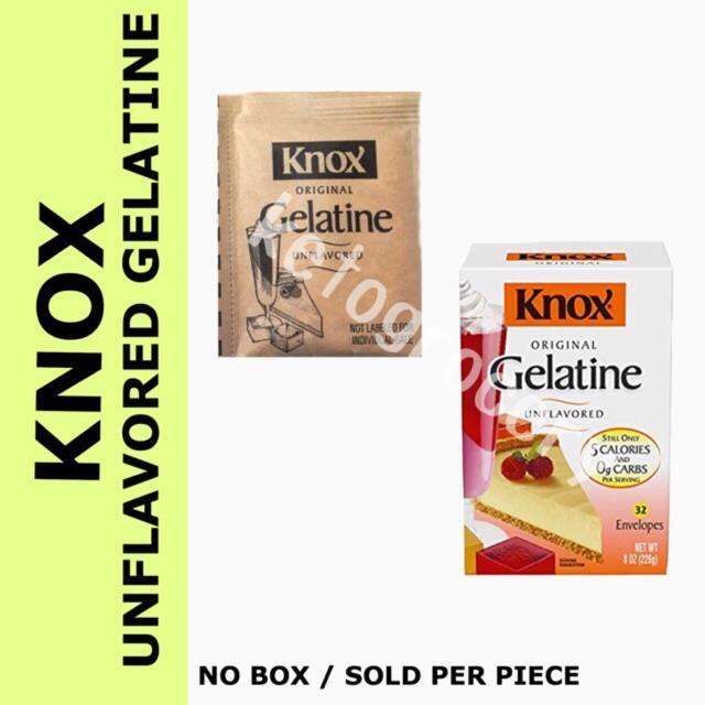 spwa72 Knox Unflavored Gelatin for keto desserts / keto milk tea