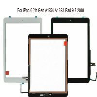 ∋ For iPad 9.7 2018 For iPad 6 6th Gen A1954 A1893 LCD Outer Touch Screen Digitizer Front Glass Display Touch Panel Replacement