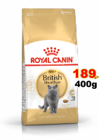 Royal canin british shorthair 400g อาหาร สำหรับแมวโต พันธุ์ บริติช ชอร์ตแฮร์ 2 กก.Exp:09/2024