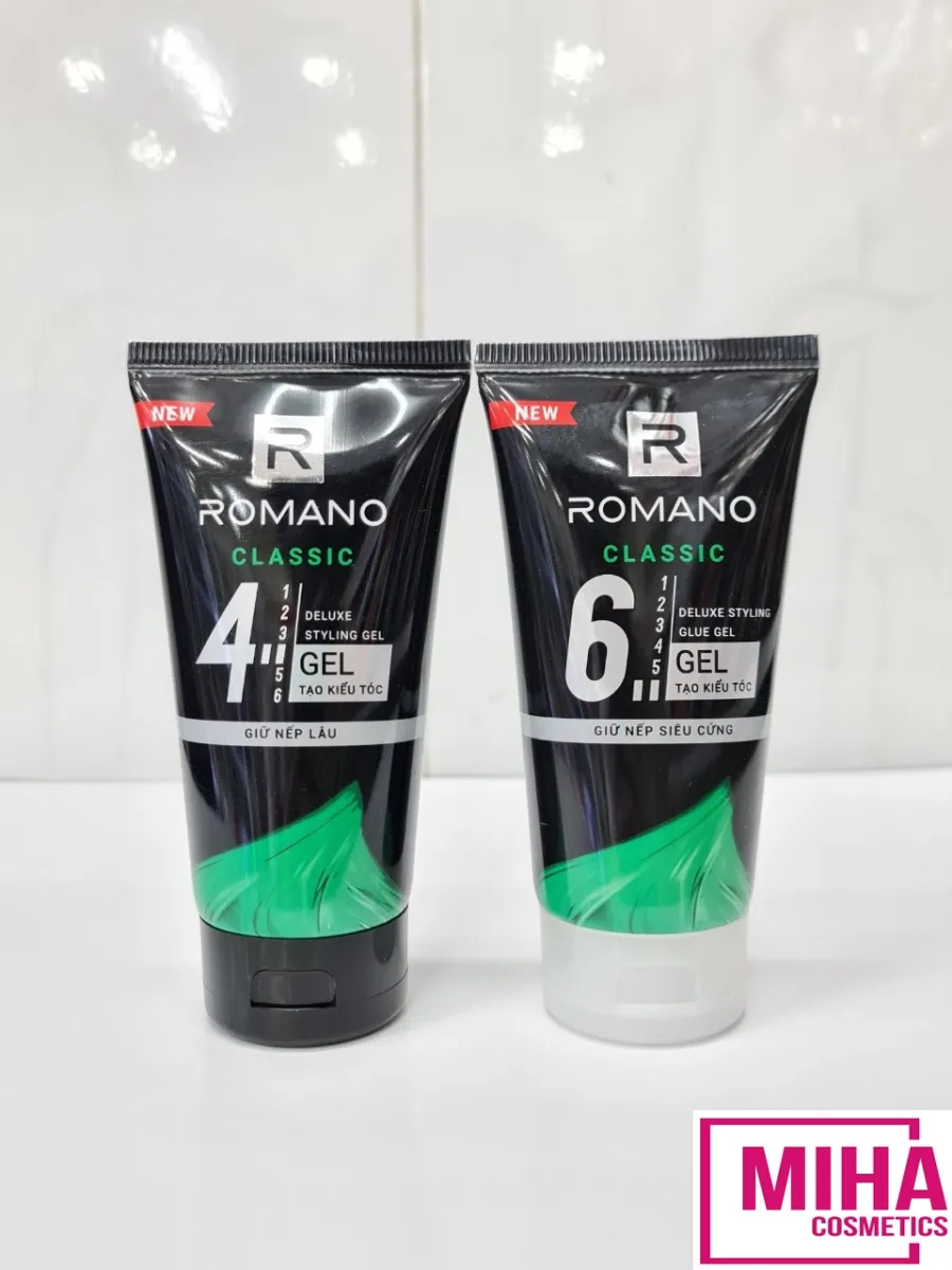Gel tạo kiểu tóc siêu cứng 24h Romano Pro Series Hair Gel 150g  Mỹ Phẩm  ĐẸP XINH