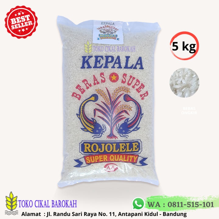 Beras Rojolele Kualitas Super 5 Kg | Lazada Indonesia