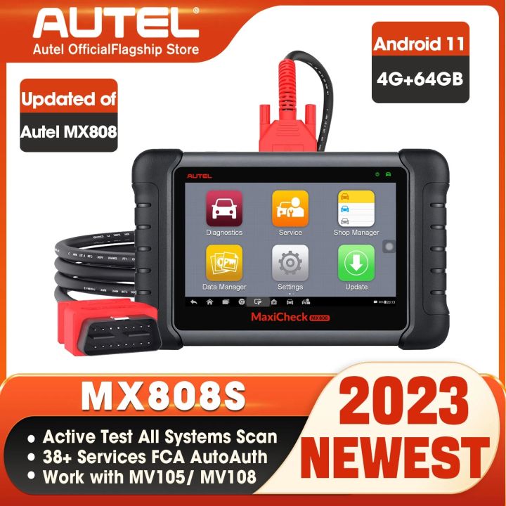Autel MaxiCOM MK808BT Pro OBD2 Scanner Code Reader Car All System  Diagnostic Scan Tool Active Test PK Autel MK808S MX808