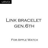 URVOI Band สำหรับ Apple Watch สายรัดข้อมือแบบ Ultra Link 8 7 6 SE 5 4 3สายรัดสำหรับ IWatch 45 49มม. สาย Gen.6th สแตนเลสไททาเนียม