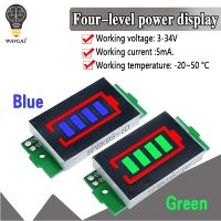 【HOT】 1S - 4S-8S 3.7V Lithium Battery Capacity Indicator Module 4.2V Display Electric Tester