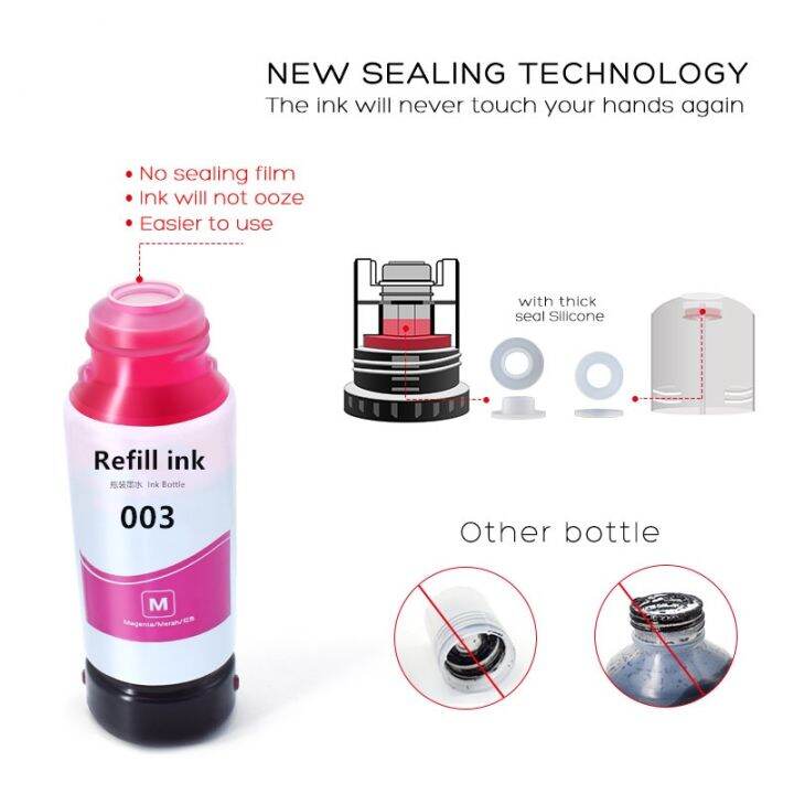 Epson Compatible Ink 003 Refill Ink 70ml Compatible For Epson L3110 L1110 L3116 L3150 L4150 Epson Compatible Ink 003 Refill Ink 70ml Compatible For Epson L3110 L1110 L3116 L3150 L4150