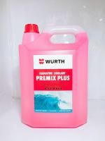 คูลแลนท์ น้ำยาหล่อเย็น WURTH PREMIX PLUS แกลลอน 5 ลิตร น้ำยาสำหรับเติมหม้อน้ำ Coolant