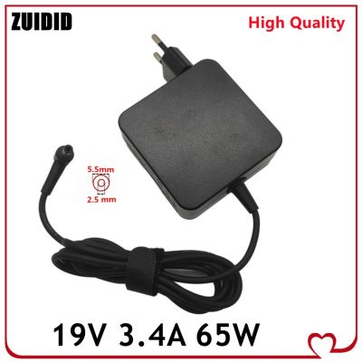 EU 19V 3.42A 65W 5.5X2.5mm AC Charger Laptop Adapter ADP 65DW For ASUS x450 X550C X550v W519L X751 A450C Power Supply Portable