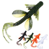 hot！【DT】 Sougayilang New Fishing 2pcs/lot  Lifelike Soft Rubber Bait 10g 125mm Saltwater/Freshwater