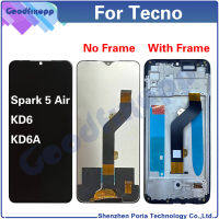 Untuk Tecno Spark 5 KD6a KD6อากาศ LCD Paparan Skrin Sentuh Digitizer Penggantian Bahagian Perhimpunan