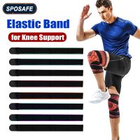 Sports Elastic Knee Bandage for Knee Support Brace Cross Fit Fitness Straps for Weight Lifting Squats Leg Compression Wraps