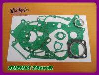 SUZUKI TS100K ENGINE GASKET COMPLETE SET #ปะเก็นเครื่อง ปะเก็นนก อย่างดี