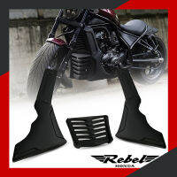 ชุดอกไก่แต่ง สีดำด้าน สำหรับฮอนด้ารีเบล UNDER FAIRING COVER BELLY PAN ENGINE FOR HONDA REBEL CMX 1100 ปี 2020-2023