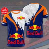 - T SHIRT[KiPgtoshop]   2023 Red Bull Racing T SHIRT Fashion Off Road Motorcycle Men and Women Leisure Summer Short Sleeve Customizable (free nick name and logo)