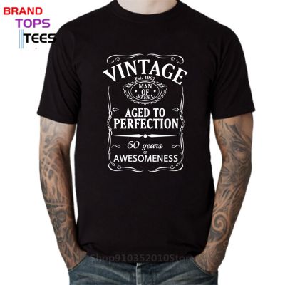 Vintage 100% Authentic Made In 1967 T Shirt Premium Quality Retro 50Th Birthday Present Vintage Aged To Perfection 1967 Tshirt