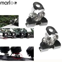 【HOT SALE】 【Popular】 【Support-Cod】 【Free-delivery】 Marloo ขายึดเสา4wd 4X4,ขายึดบาร์ทำงาน Led ที่จับคีมหนีบแบบข้อที่จับออฟโรดทำจากเหล็ก2ชิ้น