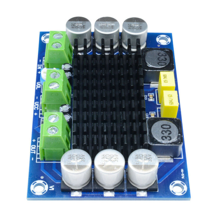 pcbfun-mono-เครื่องขยายเสียง-board-80w-เครื่องขยายเสียงชิป-made-in-china-mono-channel-เครื่องขยายเสียงพลังสูง-power-โมดูลการขยาย