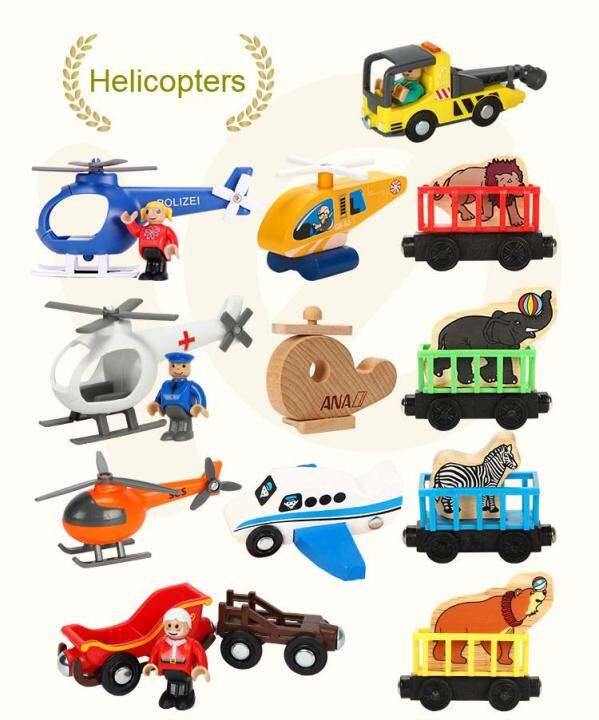 edwone-wood-magnetic-train-plane-wood-railway-helicopter-car-truck-accessories-toy-for-kids-fit-wood-new-biro-tracks-gifts