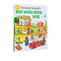 Original English best word book ever scarry Vocabulary Book Richard scarry Richard scarry golden childrens Book Childrens Enlightenment cognitive picture book