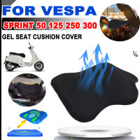 สำหรับ Piaggio Vespa Sprint Primavera 50 125 250 300 LX อุปกรณ์เสริมรถจักรยานยนต์ Breathable ความดันบรรเทาเจลเบาะรองนั่ง