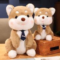 【CW】Cute Dog Plush Toys Stuffed Fluffy Puppy Soft Hug Pillow Lovely Animals Baby Boy Appease Sleep Dolls Children Birthday Gifts