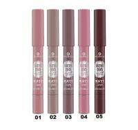 ของแท้/พร้อมส่ง Essence Butter Stick Matt Love 2.2g. เอสเซนส์ ลิปสติกแบบแท่งดินสอ เนื้อแมท เนียนนุ่ม