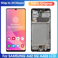 6.6 "ต้นฉบับสำหรับเหมาะสำหรับ Samsung Galaxy A42 5กรัมจอแสดงผล LCD Touch Screen Digitizer สมัชชาเปลี่ยนสำหรับ Galaxy A426 A426U ADisplay