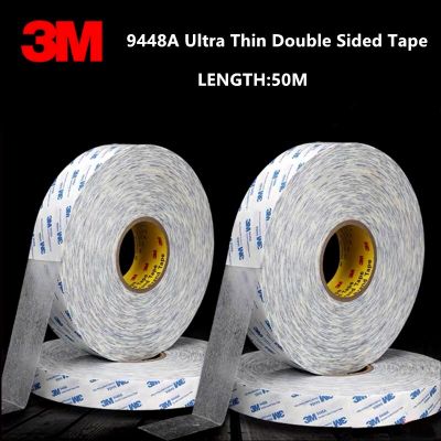 3M Double Sided Adhesive Strong Sticky Tape for  5mm 8mm 12mm 15mm 20mm 30mm 50m Length phone Screen LCD LED Display Fix Home Adhesives  Tape