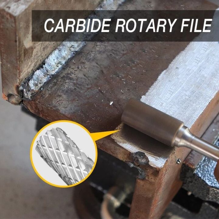 yp-เครื่องตัดทังสเตนคาร์ไบด์ชิ้นส่วนโลหะ-เครื่องมือเจียรแกะสลัก-cnc-ตะไบโลหะขัดเงากัดโลหะ10ชิ้น