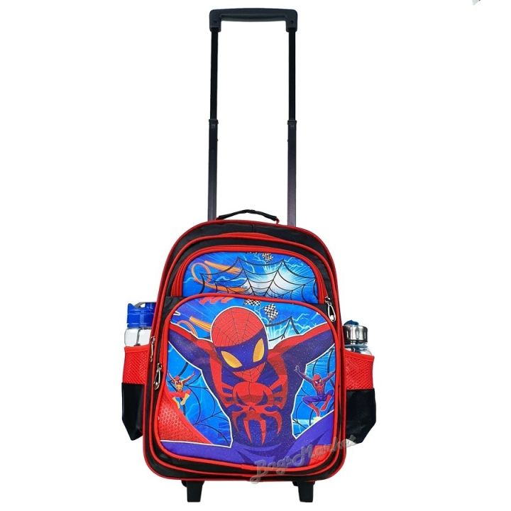 8586-shop-kids-luggage-16-ขนาดใหญ่-l-trio-กระเป๋าเป้มีล้อลากสำหรับเด็ก-กระเป๋านักเรียน-กระเป๋าเด็ก-ลายการ์ตูนน่ารัก-captain-ben10