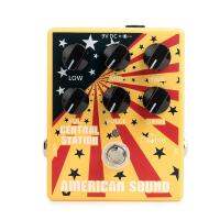 ที่เหยียบ CP-55 Caline Fek Gitar Overdrive Suara Amerika แอมป์จำลอง57 Efek แอมป์ Mewah