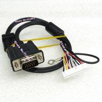 50Cm 12P Ke 15Pin VGA D-sub Kabel Baris Perakitan Monitor LCD TV D-sub VGA Kabel Baris 12Pin 15P Semua Dalam Satu PC VGA Kabel D-sub Line