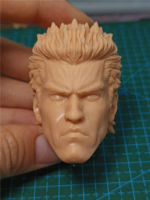 16 Scale raou HEAD Sculpt สำหรับ12นิ้ว Action FIGURE ตุ๊กตา unpainted HEAD Sculpt No.333