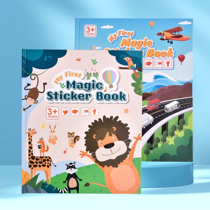 magic-sticker-book-หนังสือแปะสติ๊กเกอร์-แปะซ้ำ-เล่นได้