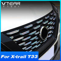 Front Grille Sticker Auto Front Hood Grille Decal Stickers For Nissan X-trail T33 2021-2022 Colorful Decoration Cover Accessory