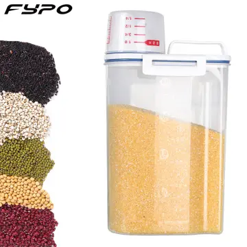 Japan Style Pulses Storage Container Plastic Rice Bucket for Home - China Rice  Bin and Portable Rice Bin price