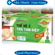 Trà Tam Diệp thế hệ 2 giảm cân tan mỡ hộp 30 gói chính hãng h