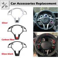 Rhyming Car Steering Wheel Frame Trim Cover AMG Fit For Mercedes-Benz A C E GLA CLA Class W176 W204 W212 C117 C172 2012-2014