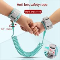 Advanced Baby Anti Lost Rope Childrens Traction Rope Outdoor Anti Reflective Rope Lost Toddler Bracelet Key Rope Childrens X5S4