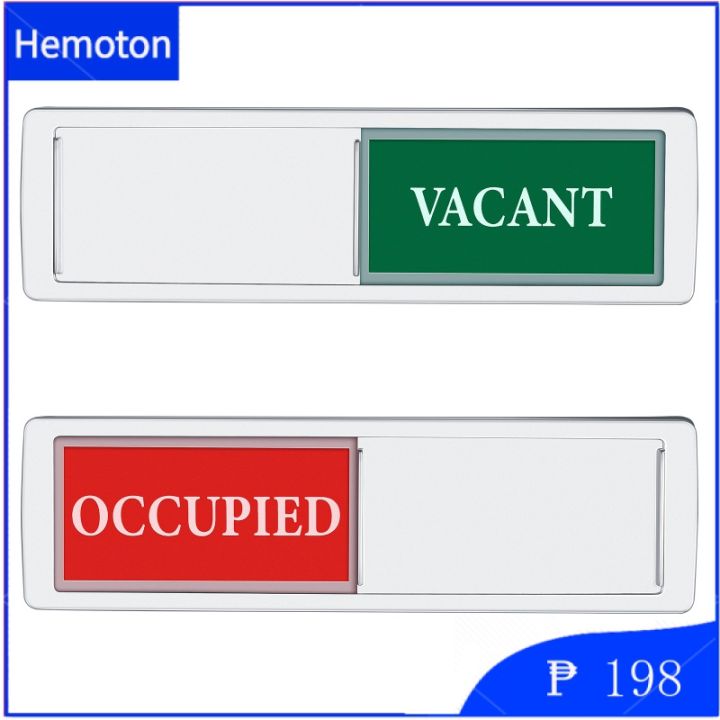 Hemoton Magnetic Signage Meeting Progress Door Sign Session Sign ...