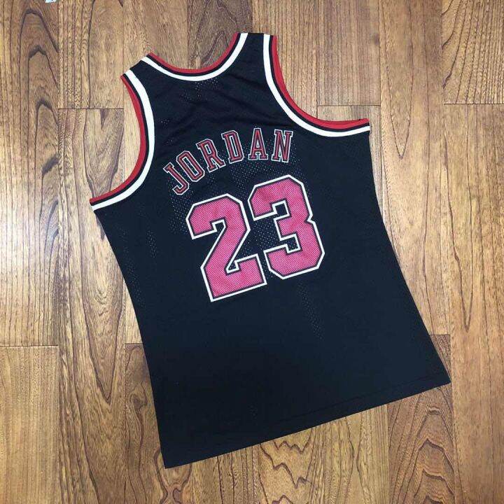 top-quality-hot-sale-mens-chicago-bulls-23-michael-jordann-1996-97-mitchell-ness-black-authentic-jersey