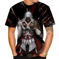 2023 In stock Assassins Creed 3D Printing T-shirt Plus Size Leisure  Short Sleeve Tops，Contact the seller to personalize the name and logo